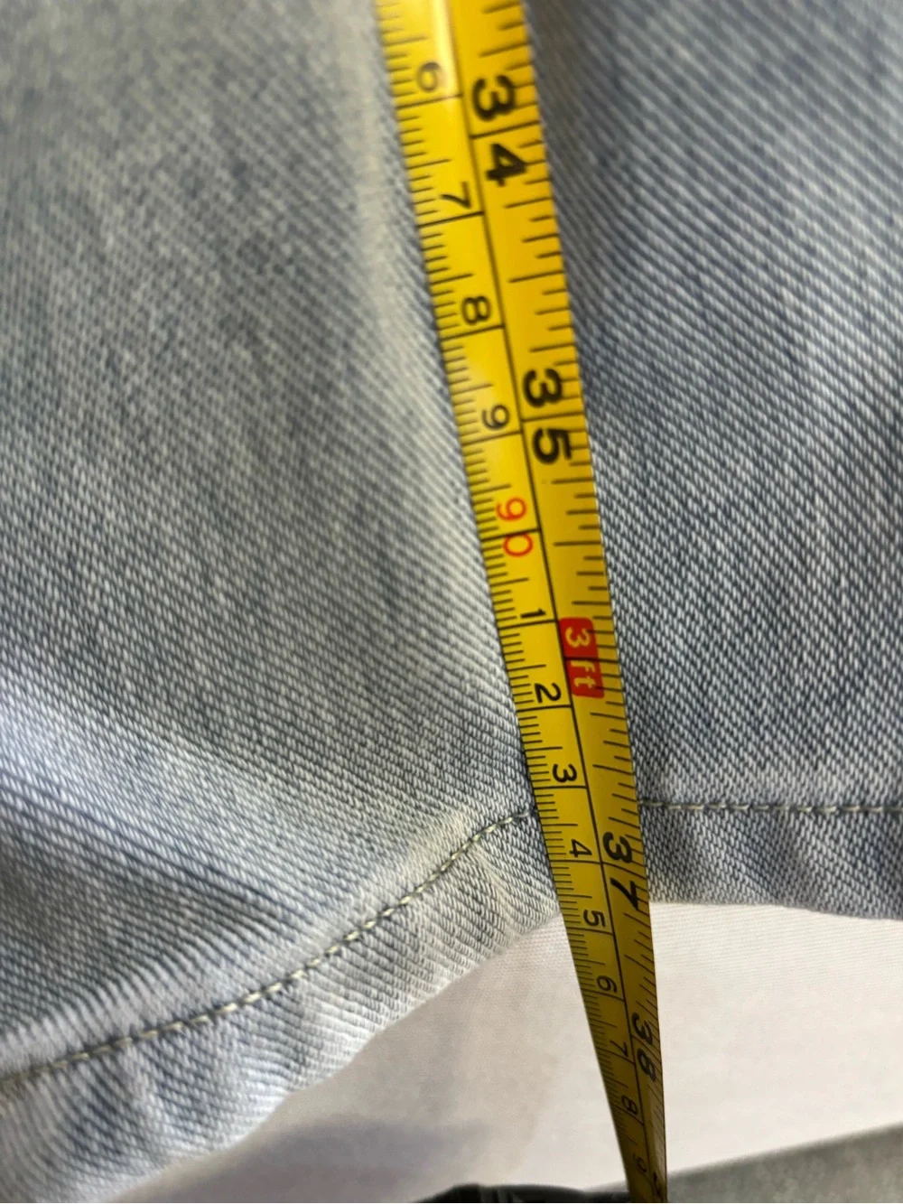 HALARA Light Blue Wide-Leg High-Rise Jeans